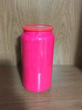 16oz Barbie Pink Stainless Steel Tumbler with Matching Lid & Straw