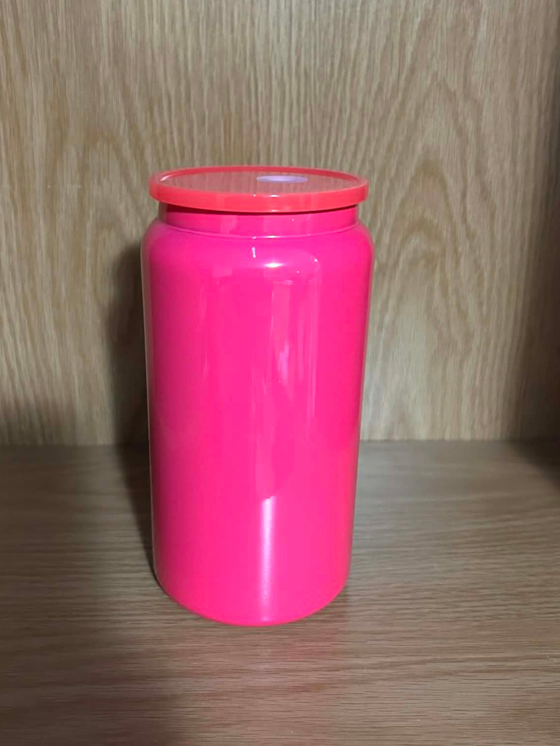 16oz Barbie Pink Stainless Steel Tumbler with Matching Lid & Straw