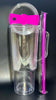 40oz Acrylic Barbie Pink Snow Globe Cup - Image 1