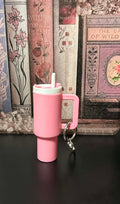 Keychain Tumbler Pink