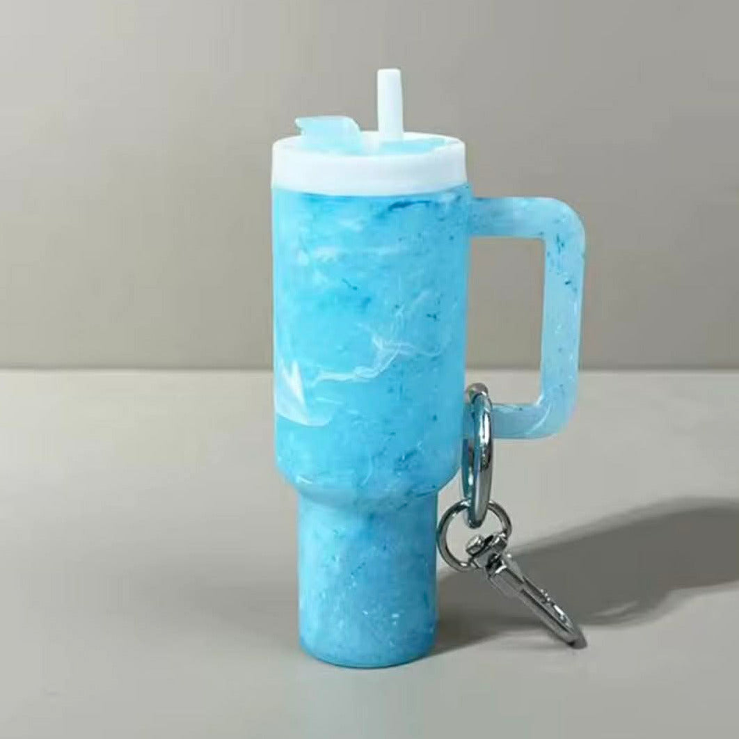 Ligh Blue Tumbler Keychain