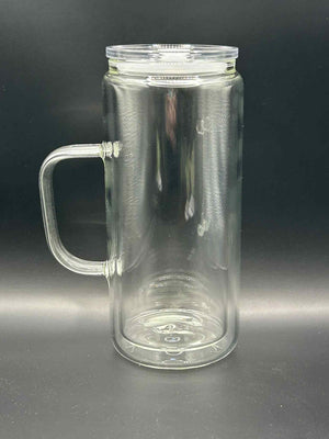 20oz Glass Tumblers With Handle