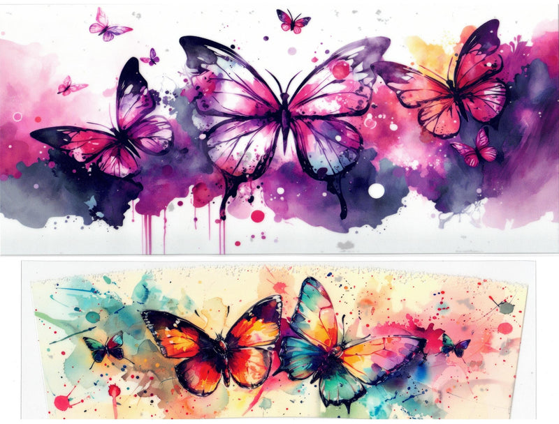 #336 Butterflies 40oz