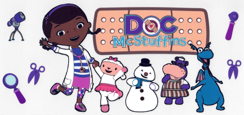 #212 Doc Mc Stuffins  10oz to 20oz