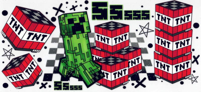 #38 Minecraft 10oz to 20oz