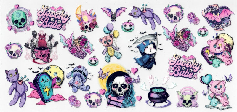 #9 Spooky Babe  10oz to 20oz