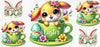 #295 Green Tea Cup Bunny Happy Easter 10oz-20oz - Image 1
