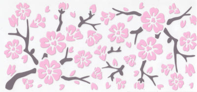 #6 Pink Flowers 10oz to 20oz