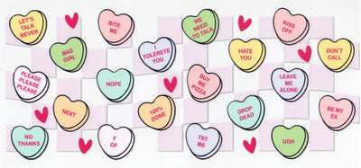 #307 Candy Message Hearts 10oz-20oz