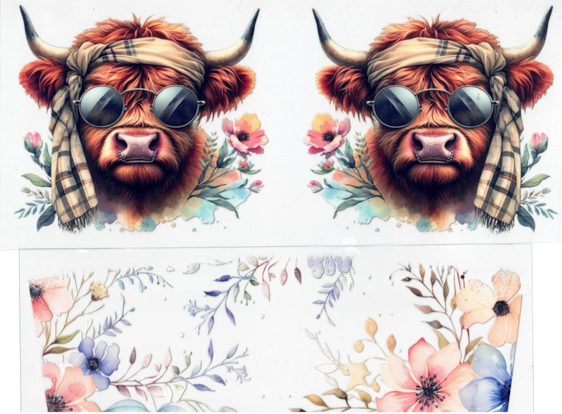 #321 Highland Cow 40oz