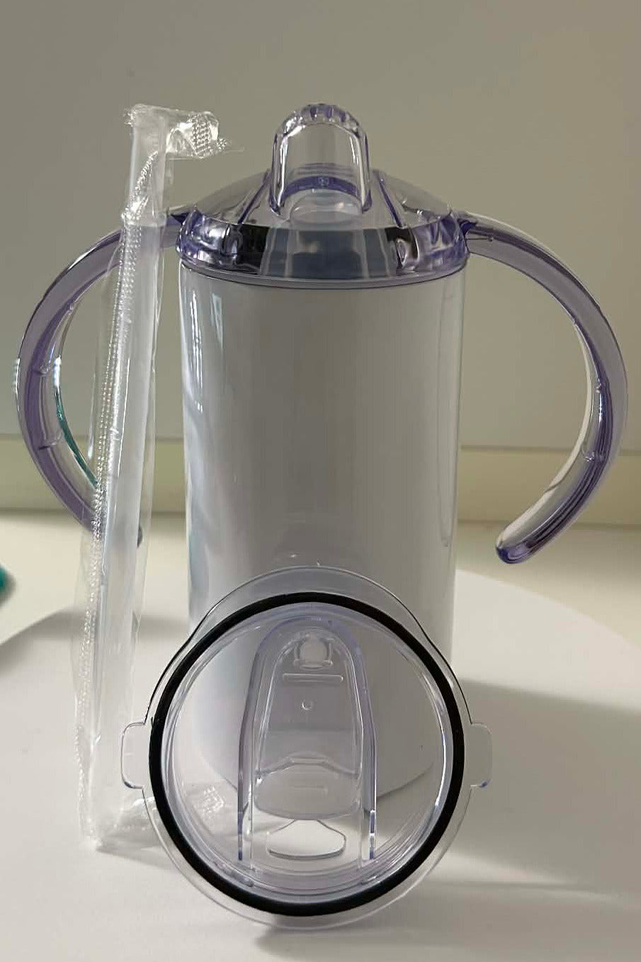12oz Sublimation/Uv-dtf Wrap Kids Stainless Steel Sippy Cup