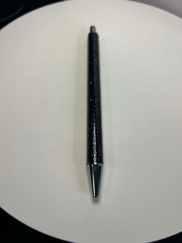 P-15 Black Glitter Pen (Black Ink)