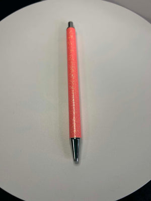 P-9 Pink Glitter Pen (Black Ink)