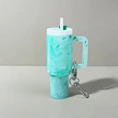 Green Tumbler Keychain