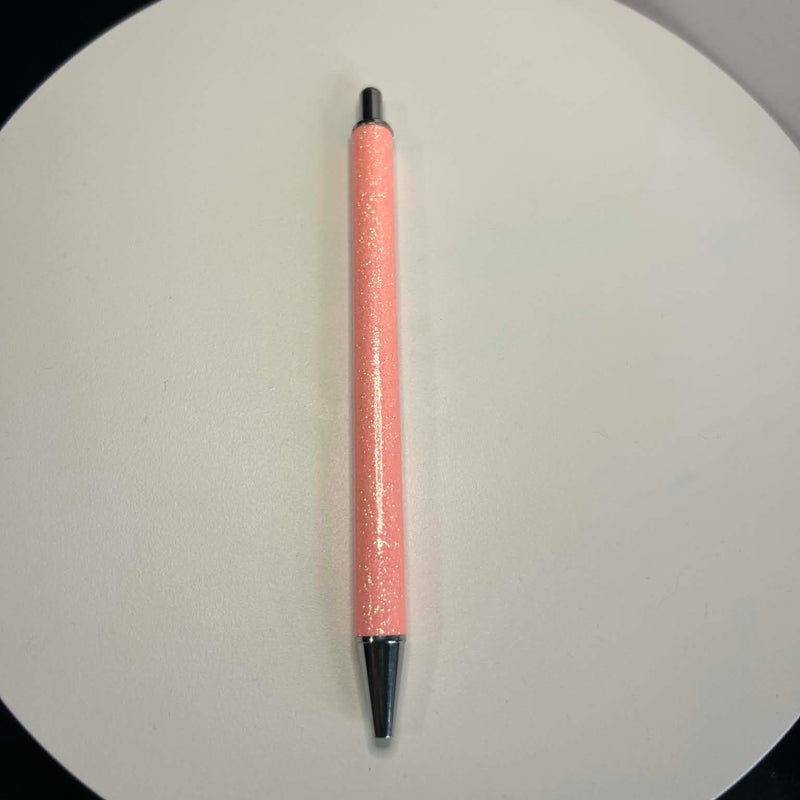 P-1 Pink Glitter Pen (Black Ink)