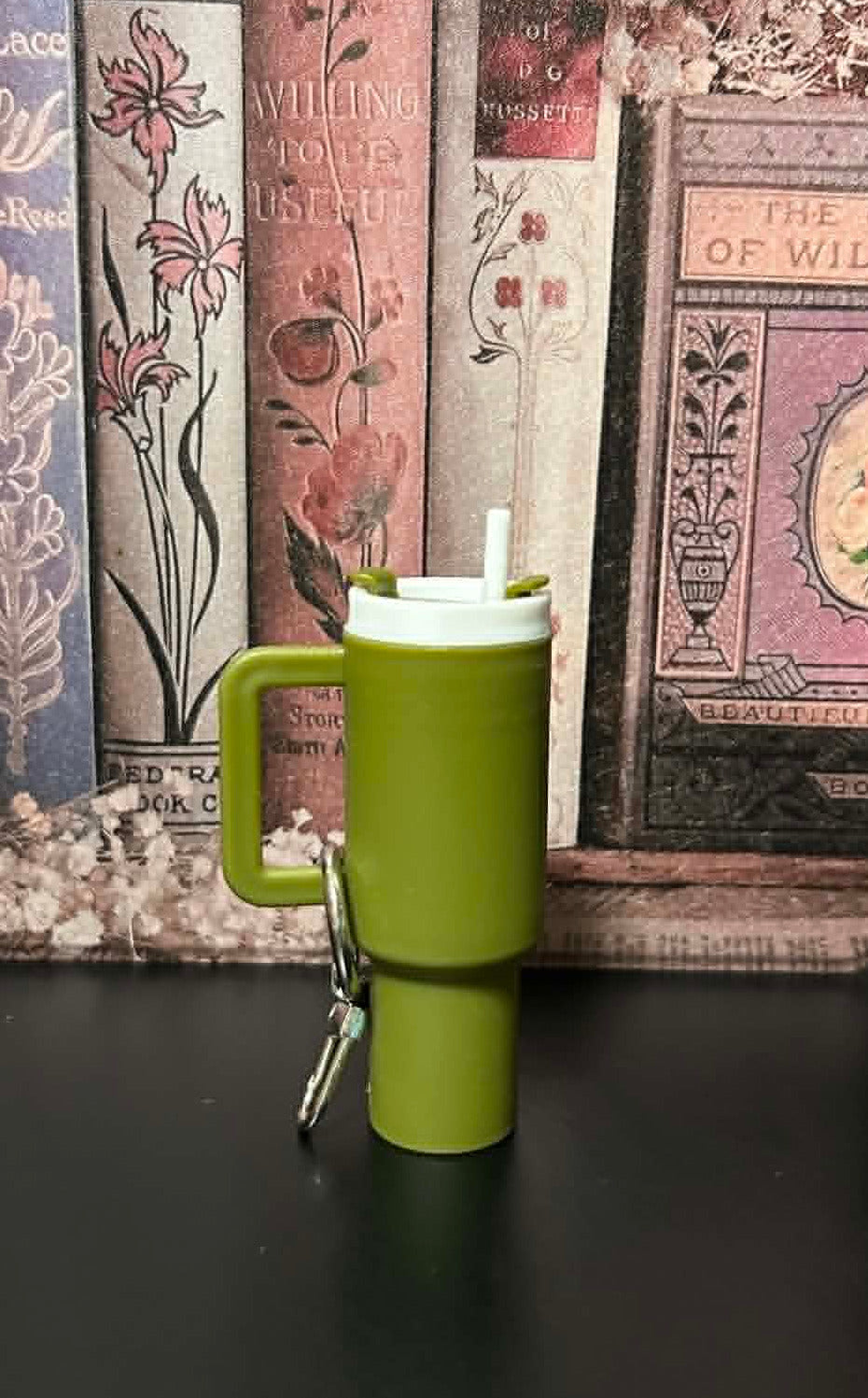 Keychain Tumbler Army Green