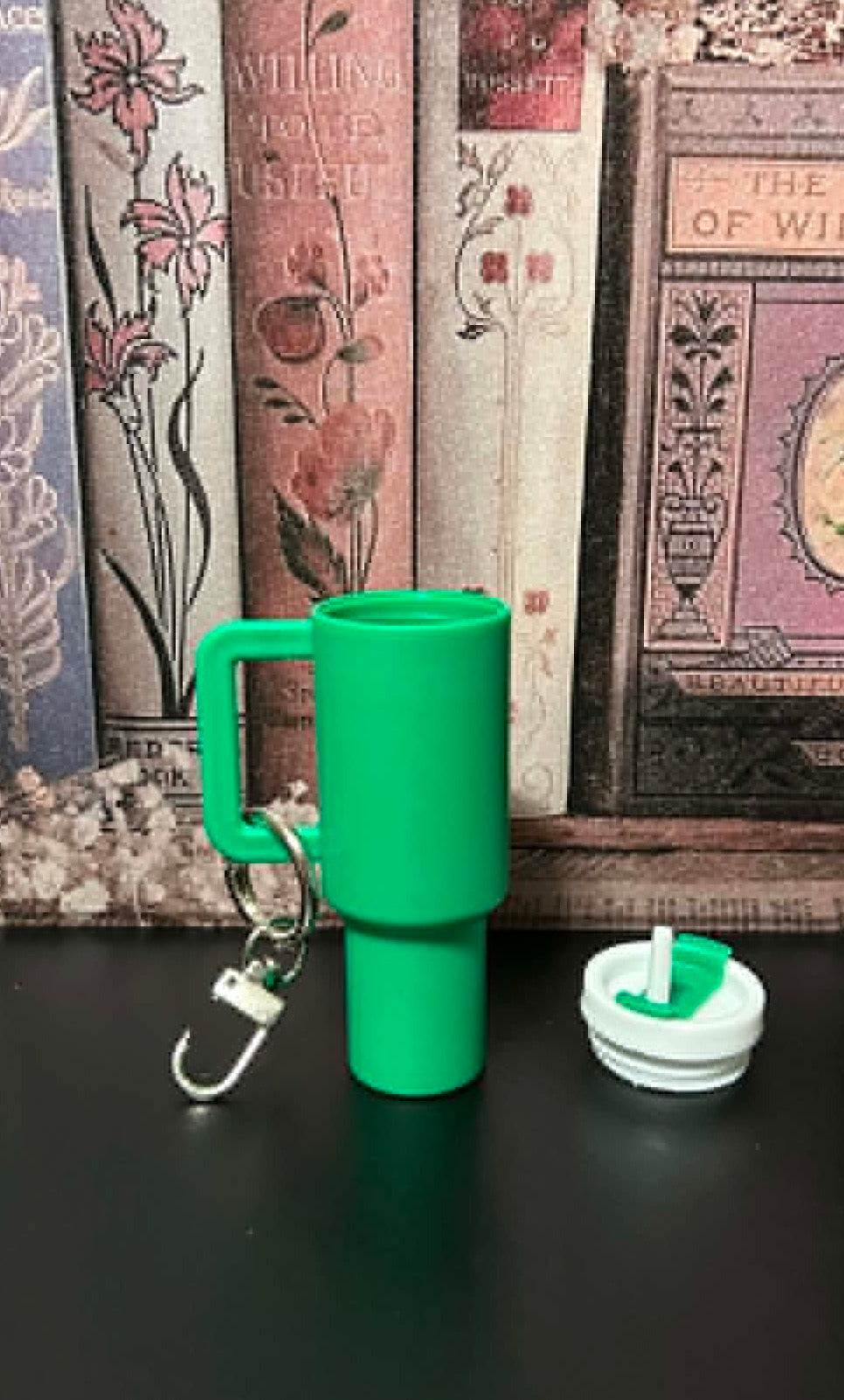 Keychain Tumbler Green