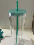 24oz Acyrilic snowglobe Mint