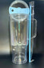 40oz Acrylic Light Blue Snow Globe Cup - Image 1
