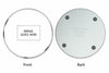 Please Click Image To Select Color. Sublimation-Ready Wireless Charging Pad For Mobile Phone(QI-Enabled) - Image 3
